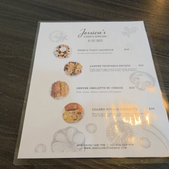 Jessica's - Menu - Breakfast & Brunch Near Me - Aiea, Hawaii Jessica's - Menu - Breakfast & Brunch Near Me - Aiea, Hawaii