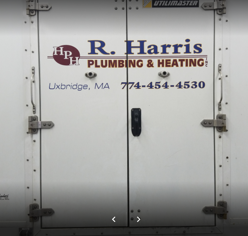 Slide of R Harris Plumbing and Heating