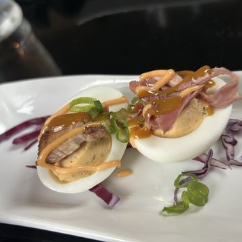 The Kennedy - Deviled eggs - Cocktail Bars Near Me - Pensacola, Florida The Kennedy - Deviled eggs - Cocktail Bars Near Me - Pensacola, Florida