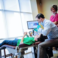 Durham Orthodontics - Smile check! Dr. Durham working on a new smile!
