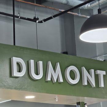 Dumont Creamery & Cafe - Indoor counter sign - Ice Cream & Frozen Yogurt Near Me - San Jose, California Dumont Creamery & Cafe - Indoor counter sign - Ice Cream & Frozen Yogurt Near Me - San Jose, California