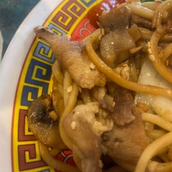 Moon's Mongolian Grill - Tired of the cooks not cooking the food long enough, that's literally the only problem. They need to darken the food and blacken it a bit.