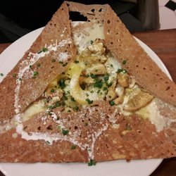Crêperie Bretonne - Galette du moment poulet curry ananas