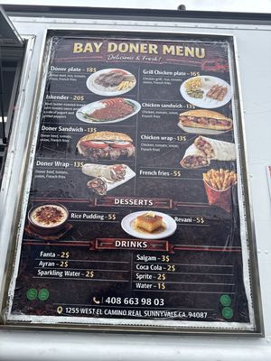 Menu photo 1 Bay Döner Sunnyvale, CA