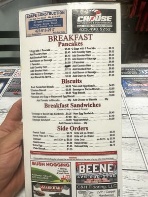 Menu photo 1 Wimpies Country Restaurant Soddy Daisy, TN