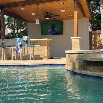 Optima Pools - Cabanas help to complete an outdoor oasis - Hot Tub & Pool Near Me - Georgetown, Texas
