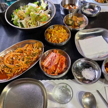 Saemaeul Restaurant - side dishes - Korean Near Me - Buena Park, California