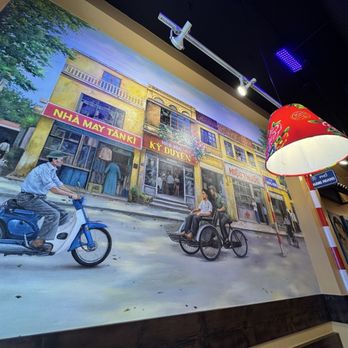 No Ne Kitchen & Bar - Art wall inside - Vietnamese Near Me - Vancouver, British Columbia No Ne Kitchen & Bar - Art wall inside - Vietnamese Near Me - Vancouver, British Columbia
