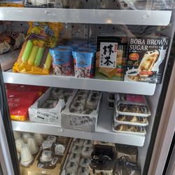 A-Tan Market - Freezer section.
