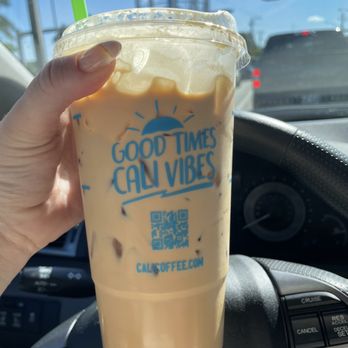 CALI COFFEE - Large Vanilla with an extra shot...delish - Coffee & Tea Near Me - Hollywood, Florida CALI COFFEE - Large Vanilla with an extra shot...delish - Coffee & Tea Near Me - Hollywood, Florida