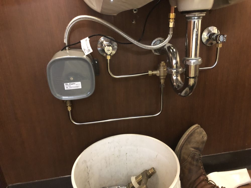 Slide of Transparent Plumbing
