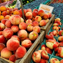 Locally grown juicy peaches! 8/14/2019