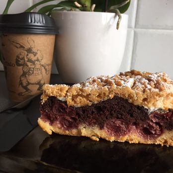 The Lion And Buffalo - Love the artwork on the takeaway coffee cups-they match the artwork in the cafe! Paired with a homemade choc cherry cake/pie! - Cafes Near Me - South Coogee, NSW The Lion And Buffalo - Love the artwork on the takeaway coffee cups-they match the artwork in the cafe! Paired with a homemade choc cherry cake/pie! - Cafes Near Me - South Coogee, NSW