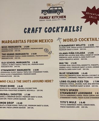 Menu photo 4 Main Event Huntsville Huntsville, AL