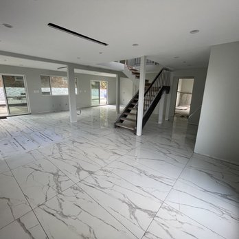 Dynamic Marble - a large open floor plan - Flooring Near Me