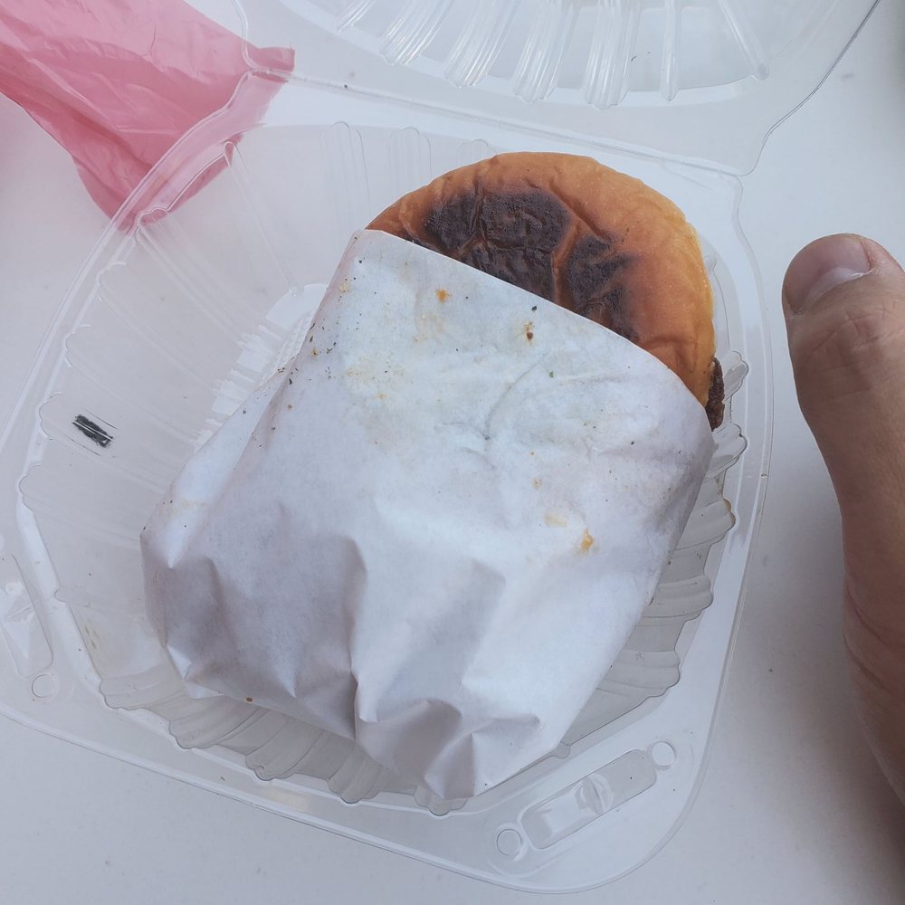 Shootz - Tiny sandwich....look at my thumb in relation - Hawaiian Near Me - Stanton, California Shootz - Tiny sandwich....look at my thumb in relation - Hawaiian Near Me - Stanton, California