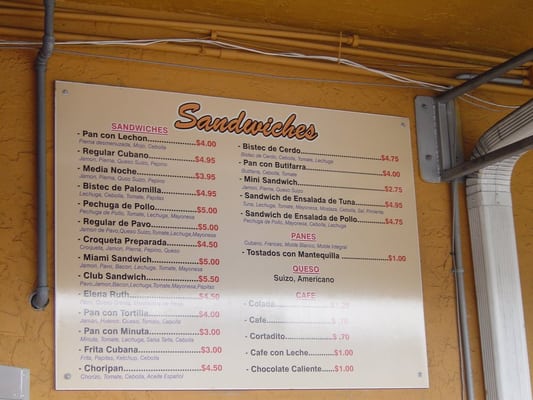 Menu photo 8 El Palacio De Los Jugos Miami, FL