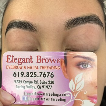 Elegant Brows - Love it! - Threading Services Near Me - Spring Valley, California Elegant Brows - Love it! - Threading Services Near Me - Spring Valley, California