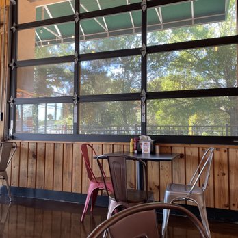 Town Hall Burger and Beer - Cool garage door walls - Burgers Near Me - Raleigh, North Carolina Town Hall Burger and Beer - Cool garage door walls - Burgers Near Me - Raleigh, North Carolina