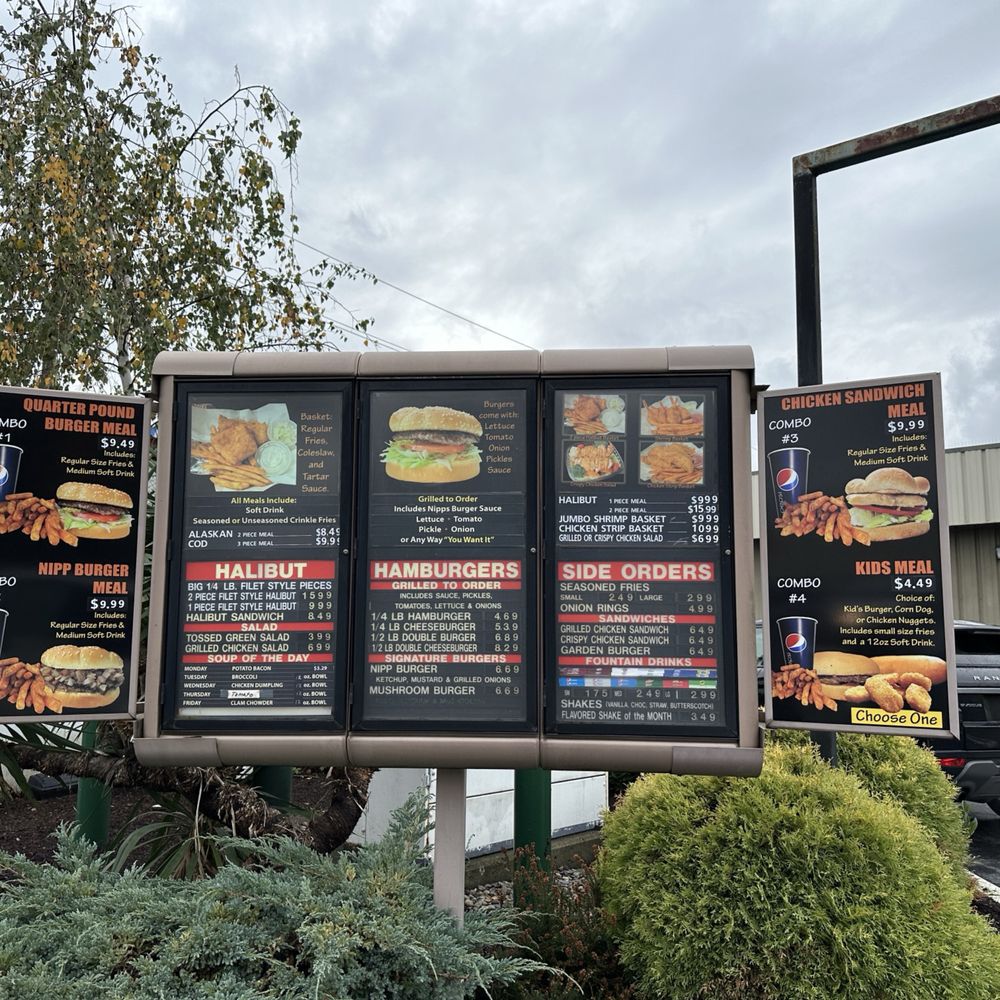 Nipps Drive Through - Drive-thru menu November 2023 - Burgers Near Me - Longview, Washington Nipps Drive Through - Drive-thru menu November 2023 - Burgers Near Me - Longview, Washington
