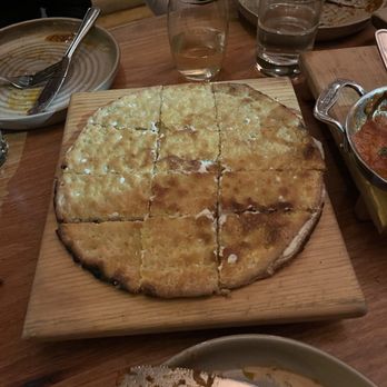 Avec - Chicago - 'deluxe' focaccia with taleggio cheese, ricotta, truffle oil and fresh herbs - Mediterranean Near Me - Chicago, Illinois