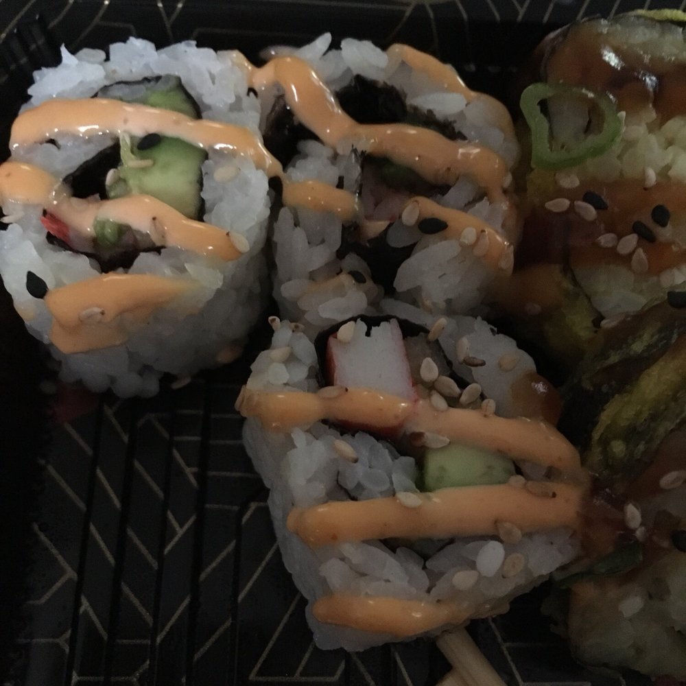 Sushi Don - Spicy California. Not spicy and typical Cali roll. - Sushi Bars Near Me - Lafayette, Indiana Sushi Don - Spicy California. Not spicy and typical Cali roll. - Sushi Bars Near Me - Lafayette, Indiana