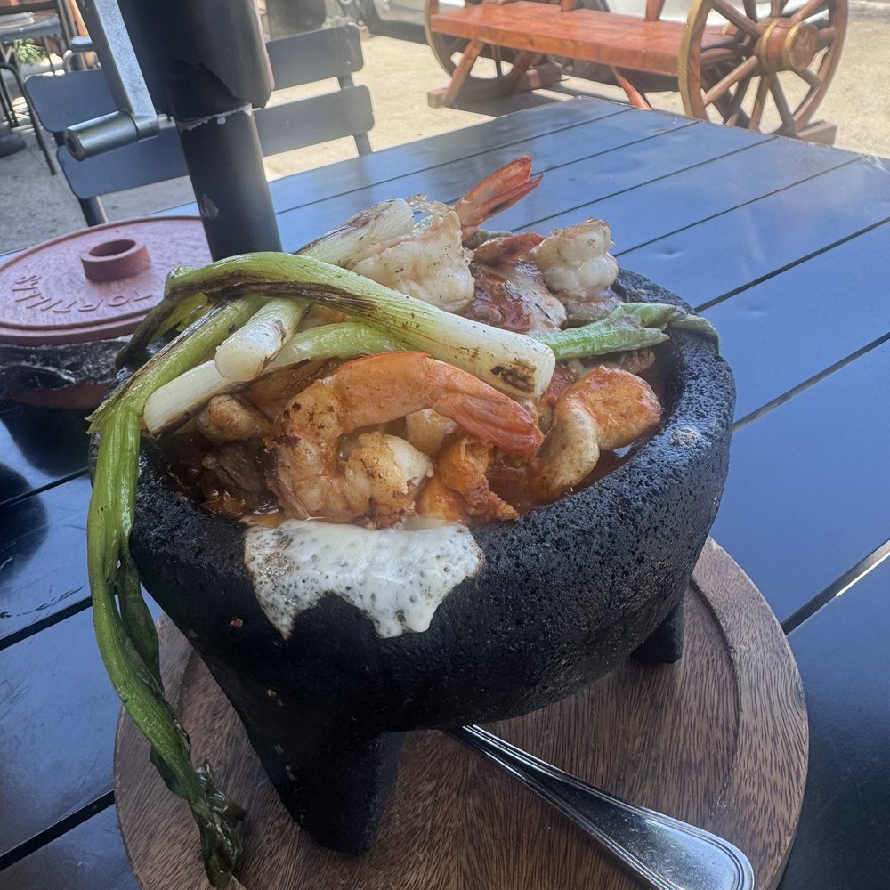 El Sinaloense - The beautiful Molcajete! - Seafood Near Me - San Mateo, California