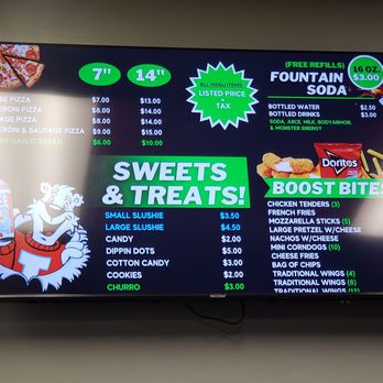 Elevate Trampoline Park - Snack bar menu - Trampoline Parks Near Me - Goodyear, Arizona