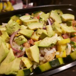 Vida Verde Juicery - Shrimp Ceviche Plate