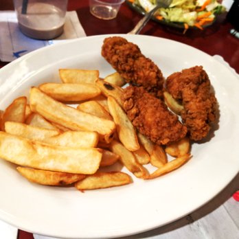 Ivy League Bar & Grill - Kids "Three Chicken Fingers with Fries" - American Near Me - Howell, New Jersey