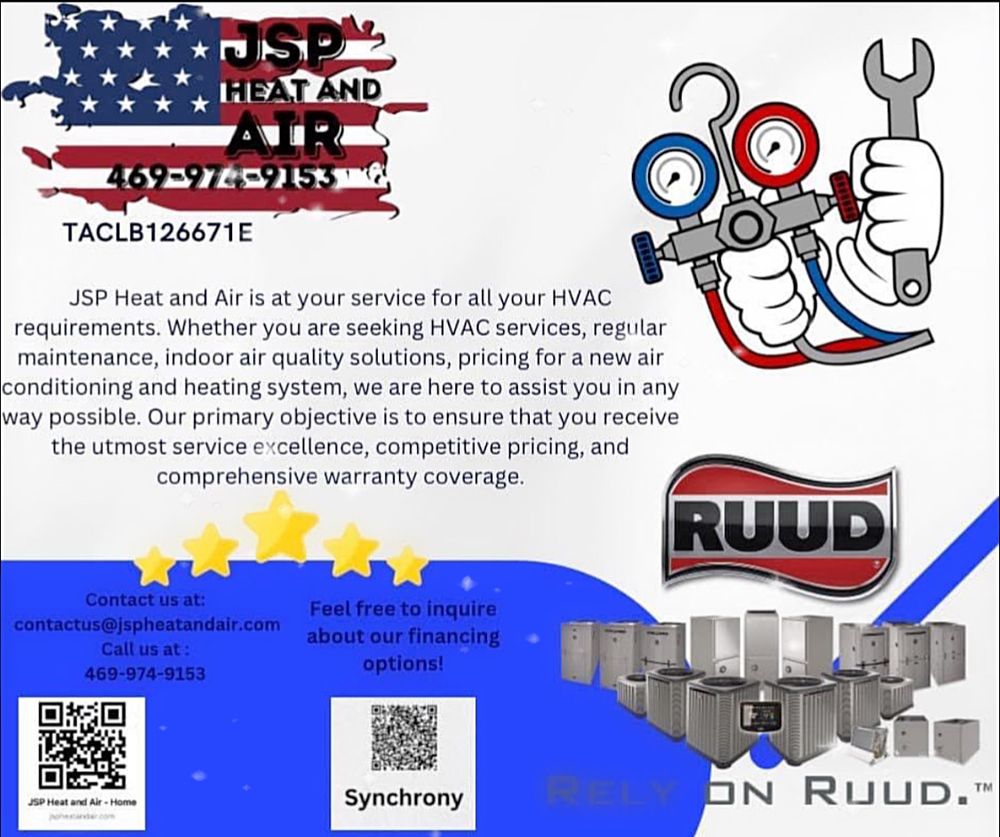 JSP HEAT AND AIR Updated September 2024 Request a Quote 24 Photos