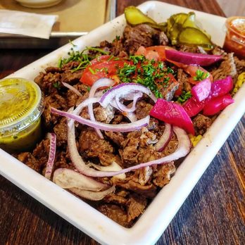 Mazra - Shawarma Plate with Steak - Middle Eastern Near Me - San Bruno, California Mazra - Shawarma Plate with Steak - Middle Eastern Near Me - San Bruno, California