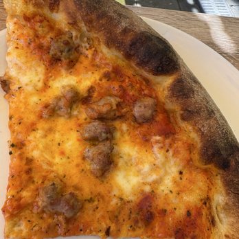 Robert's Pizza and Dough - The Jay Pizza. Happy Hour super slice - Pizza Near Me - Chicago, Illinois