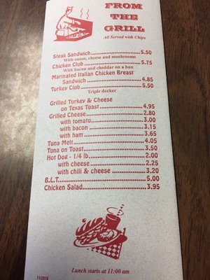 Menu photo 4 Gina's Place Cleveland, OH
