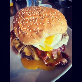 Flip Side - The Brunch Burger - Burgers Near Me - Columbus, Ohio