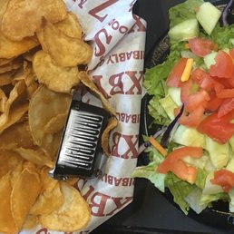 Chips & Side Salad, 12.23.2019. Chips & Side Salad, 12.23.2019.