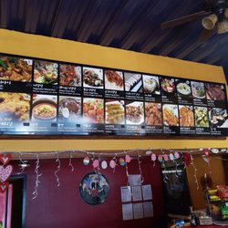Little Korea - Menu board