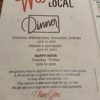 The Westside Local - Menu - New American Near Me - Kansas City, Missouri The Westside Local - Menu - New American Near Me - Kansas City, Missouri