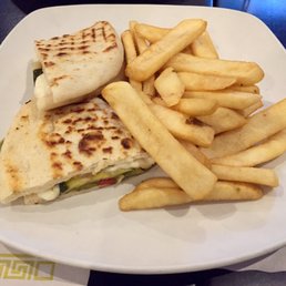 Grilled veggie panini