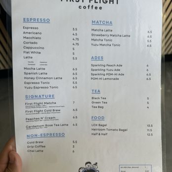 First Flight Coffee - Menu - Coffee & Tea Near Me - Torrance, California First Flight Coffee - Menu - Coffee & Tea Near Me - Torrance, California
