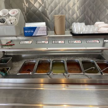 Los Balito's Taco Shop - Salsa bar - Tacos Near Me - San Antonio, Texas