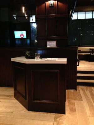 Photo of 33 Taps Hollywood - Los Angeles, CA, US. Wooden floors & new host desk