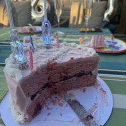 Ambrosia Bakery - Strawberry Birthday Cake