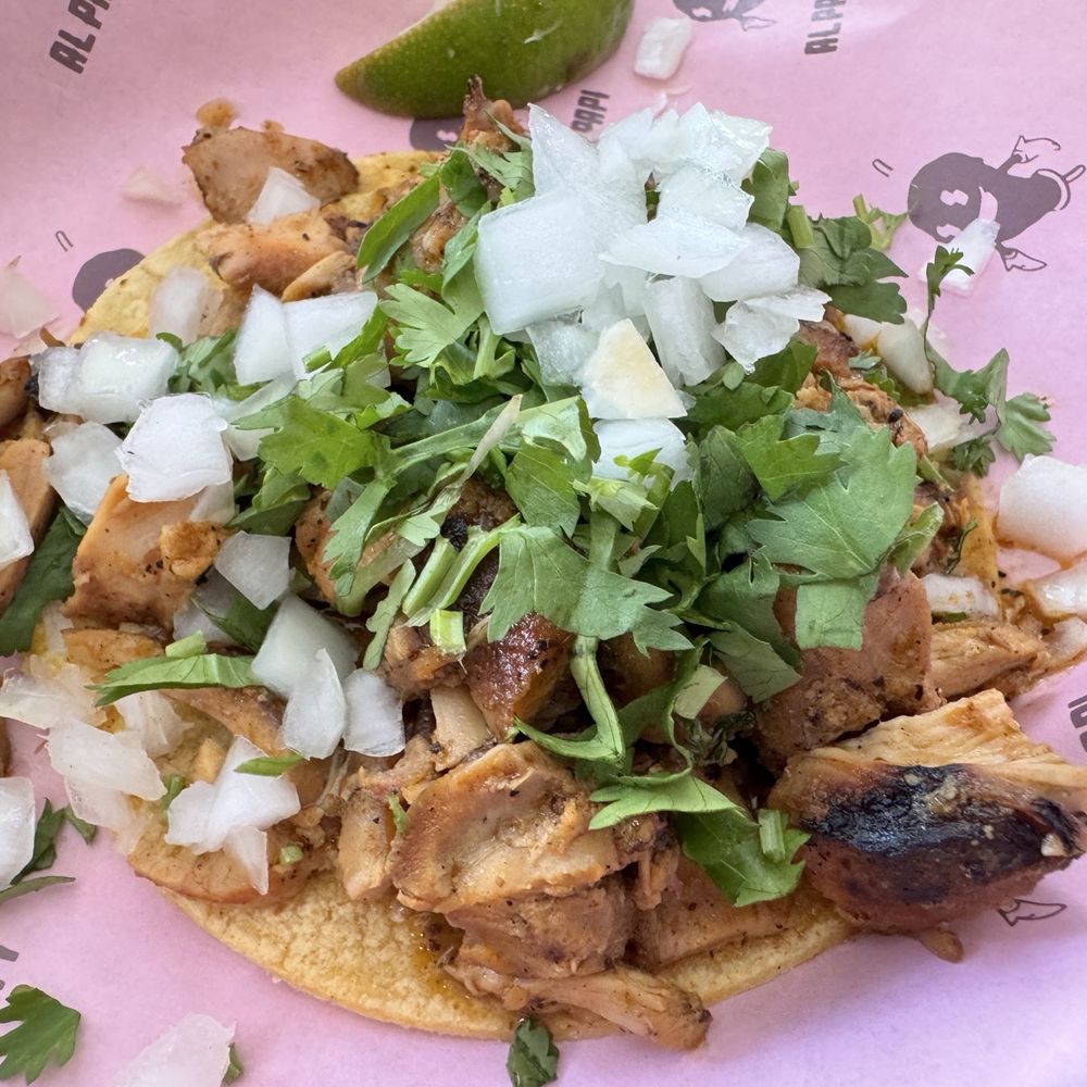 Al Pastor Papi - Grilled Chicken Taco - Food Trucks Near Me - San Francisco, California Al Pastor Papi - Grilled Chicken Taco - Food Trucks Near Me - San Francisco, California