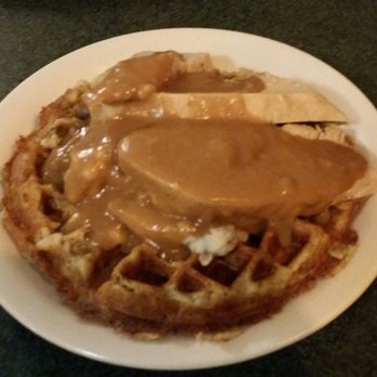 Metro Diner - Special: Stuffing Waffle ( waffle made of stuffing with mashed potatoes and gravy and turkey) - Diners Near Me - Indianapolis, Indiana Metro Diner - Special: Stuffing Waffle ( waffle made of stuffing with mashed potatoes and gravy and turkey) - Diners Near Me - Indianapolis, Indiana