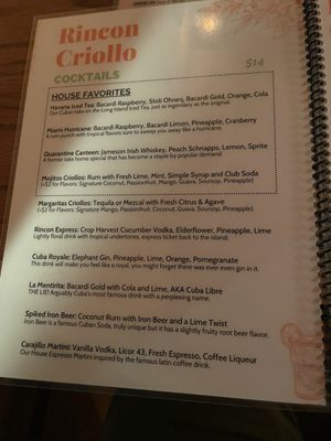 Menu photo 7 Rincon Criollo New Hyde Park, NY