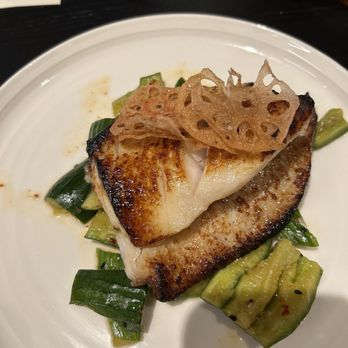 The Gathering Table - Miso black cod with cucumber - New American Near Me - Solvang, California The Gathering Table - Miso black cod with cucumber - New American Near Me - Solvang, California