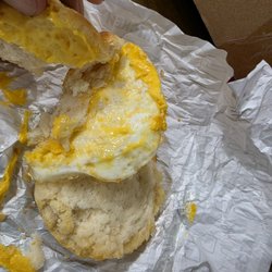 Wendy's - Nasty biscuit which they forgot the meat....