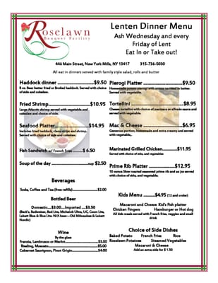 Roselawn Banquet Facility