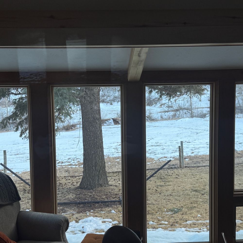 Renewal by Andersen - After renewal installed small windows with enormous amount of trim - Windows Installation Near Me - Grand Junction, Colorado Renewal by Andersen - After renewal installed small windows with enormous amount of trim - Windows Installation Near Me - Grand Junction, Colorado